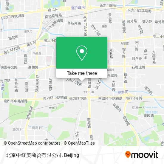 北京中红美商贸有限公司 map