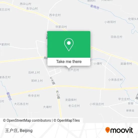 王户庄 map