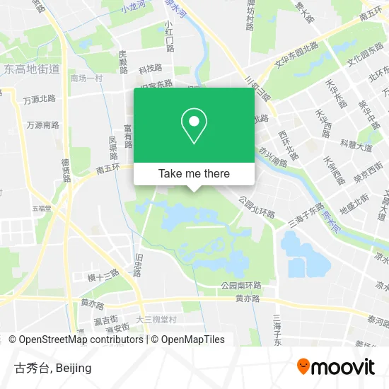 古秀台 map