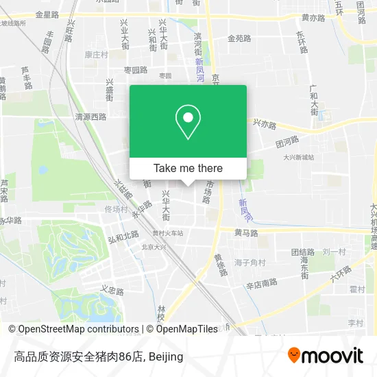 高品质资源安全猪肉86店 map