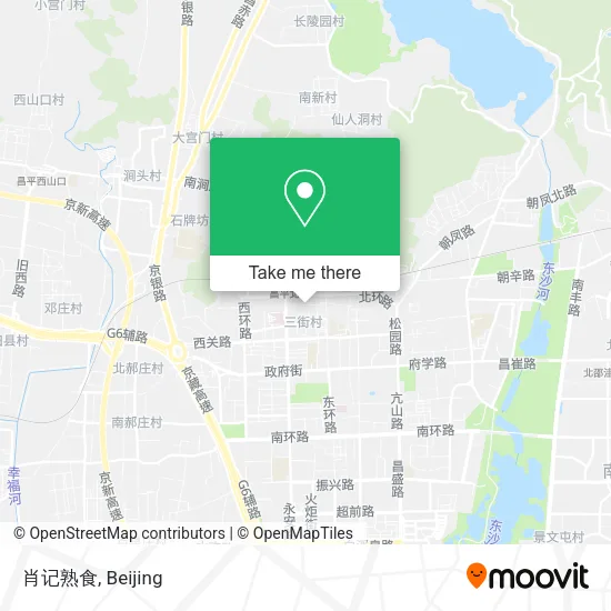 肖记熟食 map