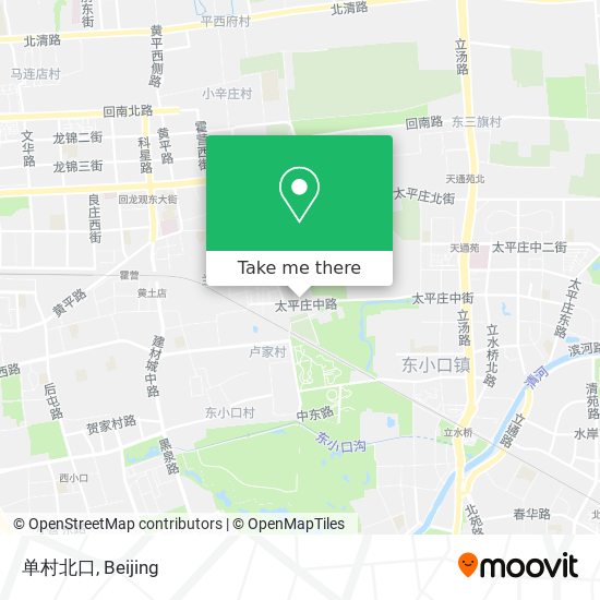 单村北口 map