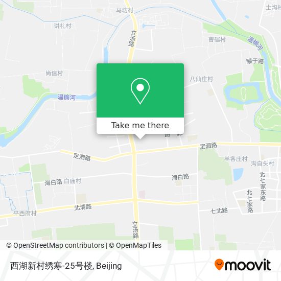 西湖新村绣寒-25号楼 map