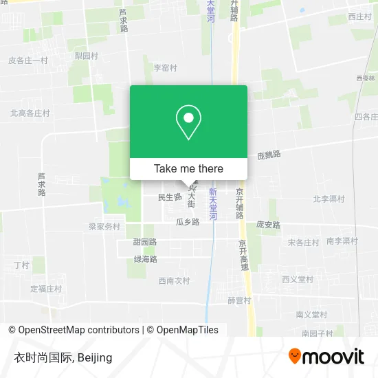 衣时尚国际 map