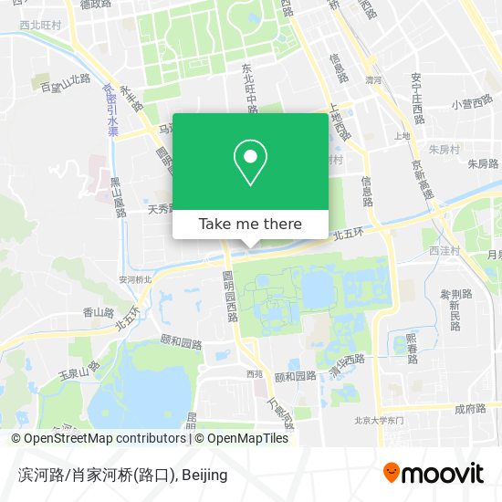 滨河路/肖家河桥(路口) map