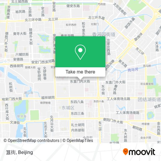 簋街 map