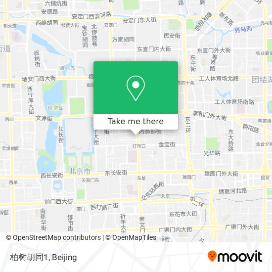 柏树胡同1 map