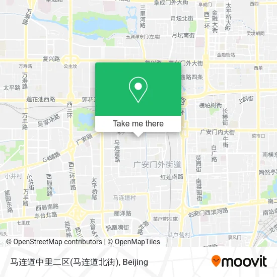 马连道中里二区(马连道北街) map