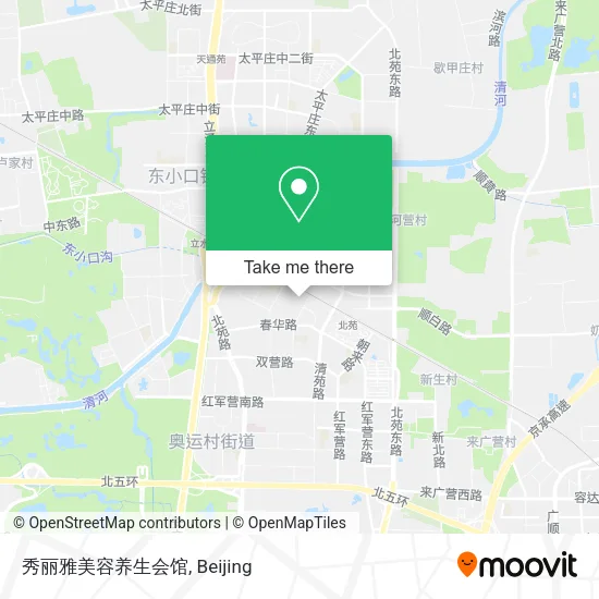 秀丽雅美容养生会馆 map