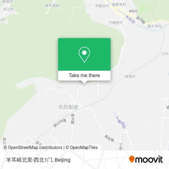羊耳峪北里-西北1门 map