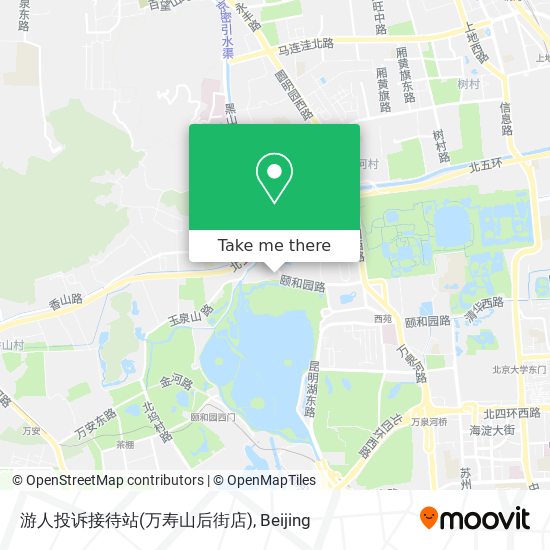 游人投诉接待站(万寿山后街店) map
