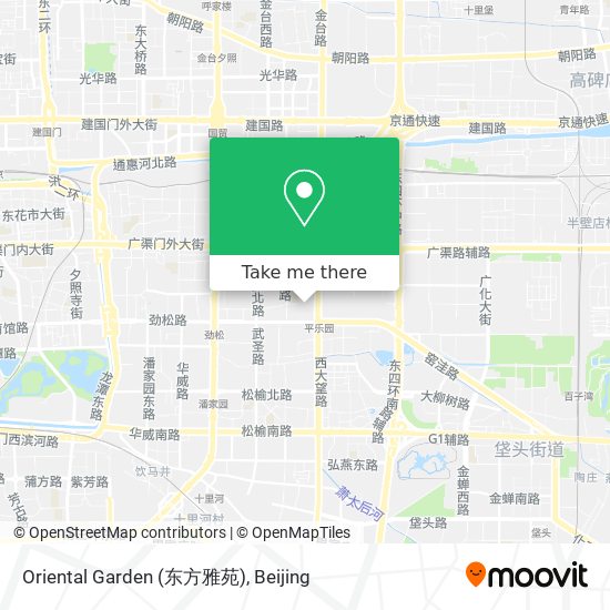 Oriental Garden (东方雅苑) map