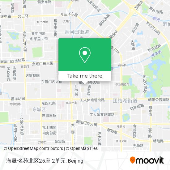 海晟·名苑北区25座-2单元 map