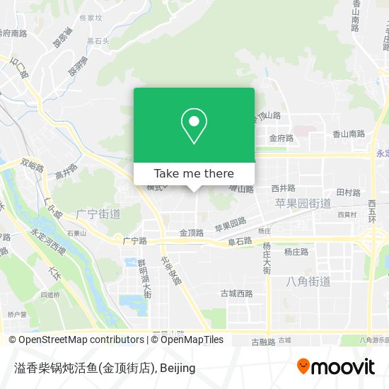 溢香柴锅炖活鱼(金顶街店) map
