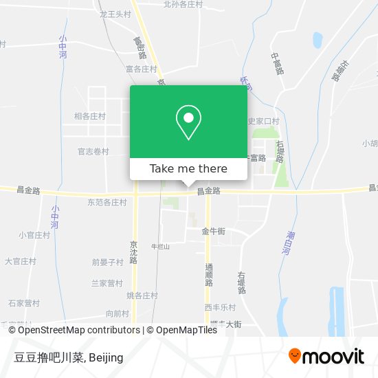 豆豆撸吧川菜 map