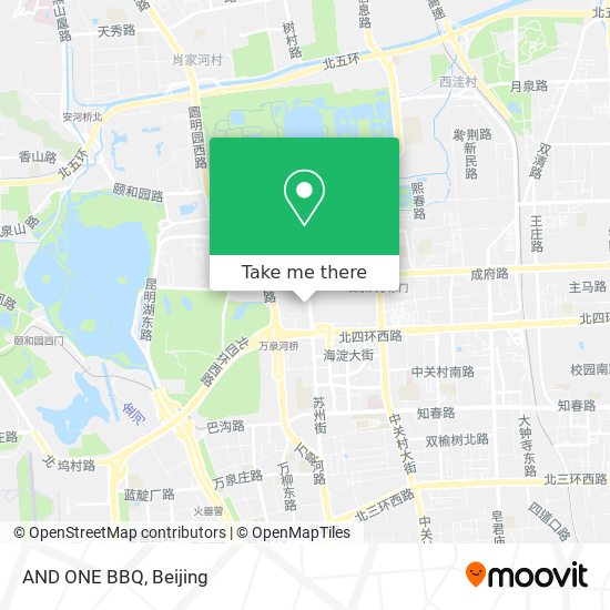 AND ONE BBQ map