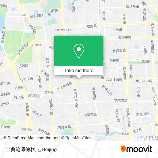 金典鲍师傅糕点 map