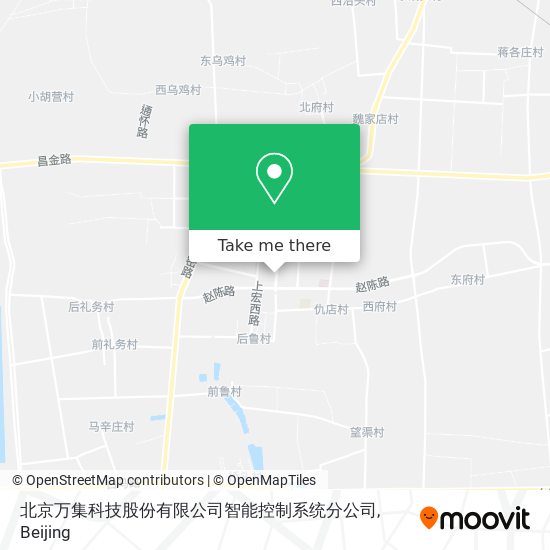 北京万集科技股份有限公司智能控制系统分公司 map