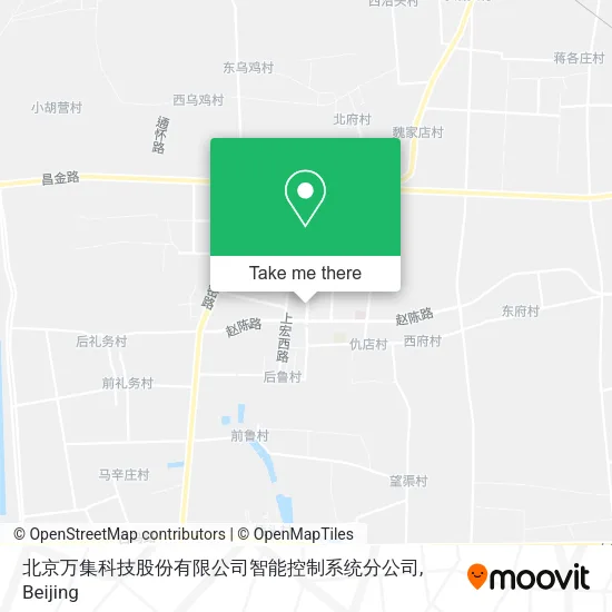 北京万集科技股份有限公司智能控制系统分公司 map