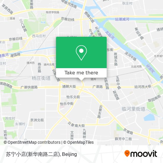 苏宁小店(新华南路二店) map