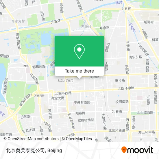北京奥美泰克公司 map