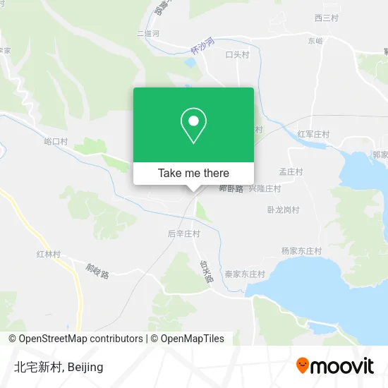 北宅新村 map