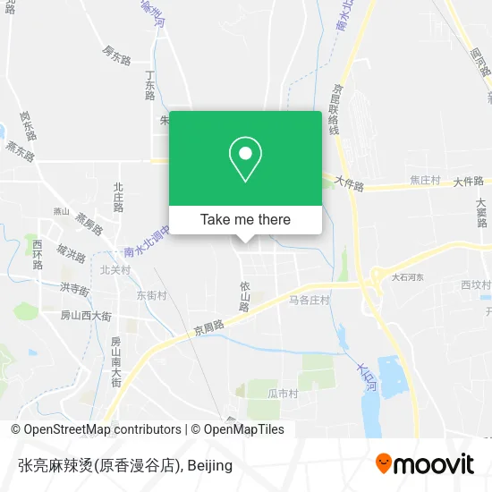 张亮麻辣烫(原香漫谷店) map