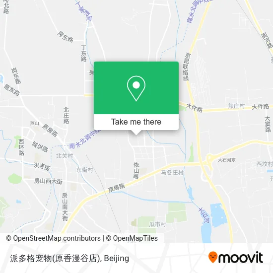 派多格宠物(原香漫谷店) map
