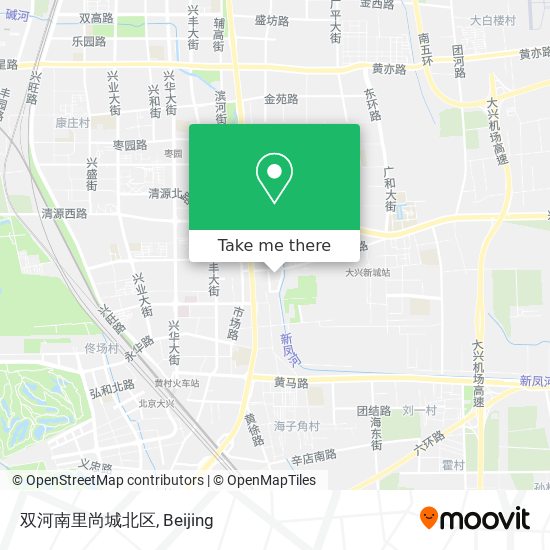 双河南里尚城北区 map