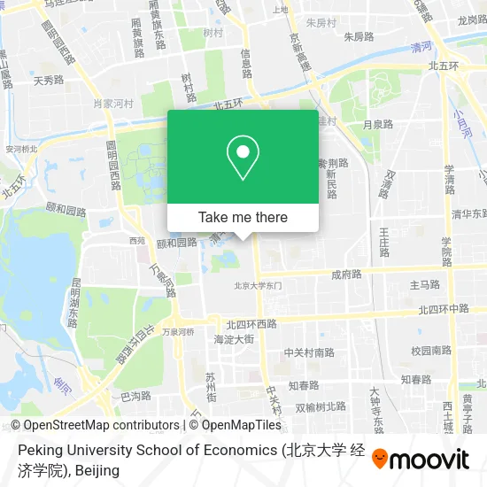 Peking University School of Economics (北京大学 经济学院) map