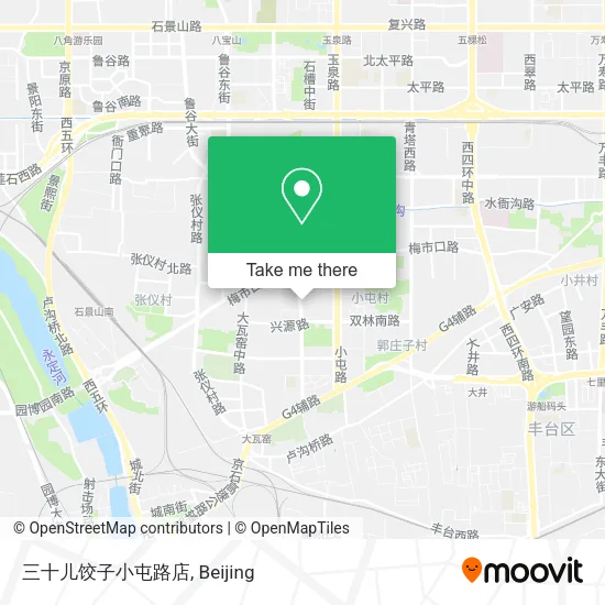 三十儿饺子小屯路店 map