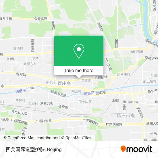 四美国际造型护肤 map