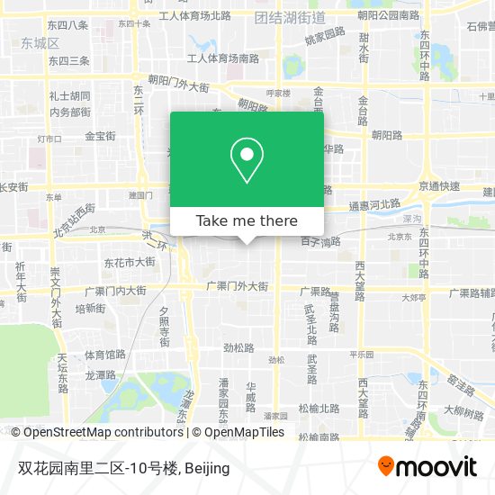 双花园南里二区-10号楼 map