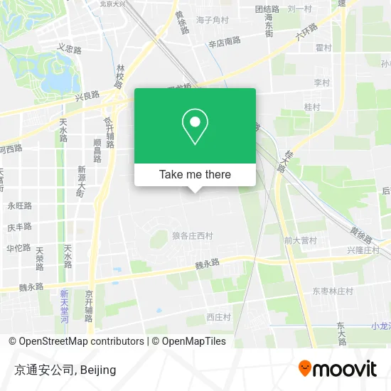 京通安公司 map