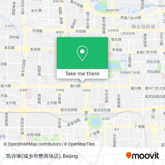 凯诗琳(城乡华懋商场店) map
