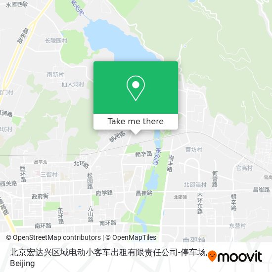 北京宏达兴区域电动小客车出租有限责任公司-停车场 map