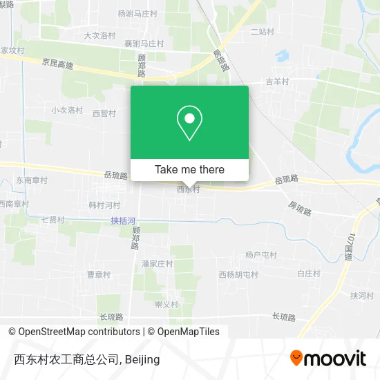 西东村农工商总公司 map