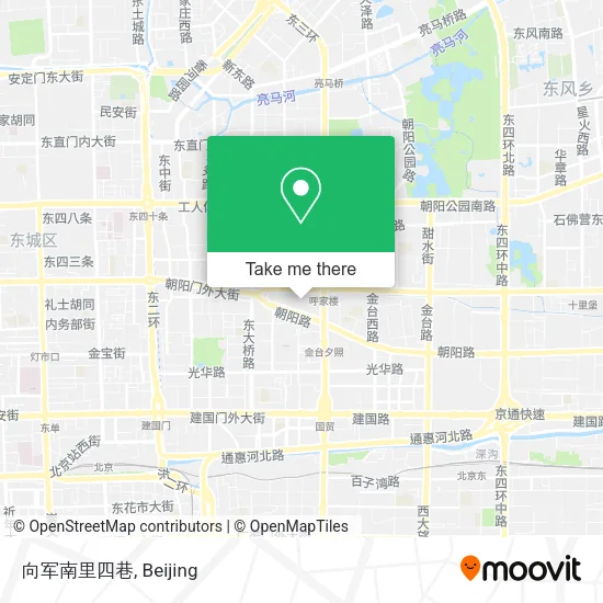 向军南里四巷 map