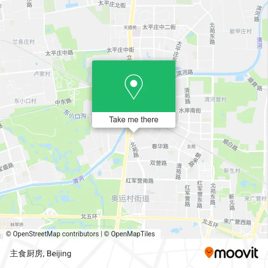主食厨房 map