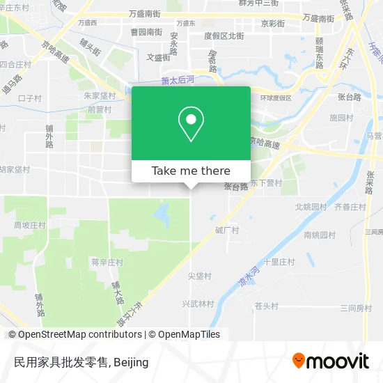 民用家具批发零售 map