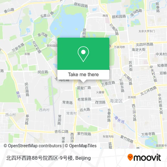 北四环西路88号院西区-9号楼 map