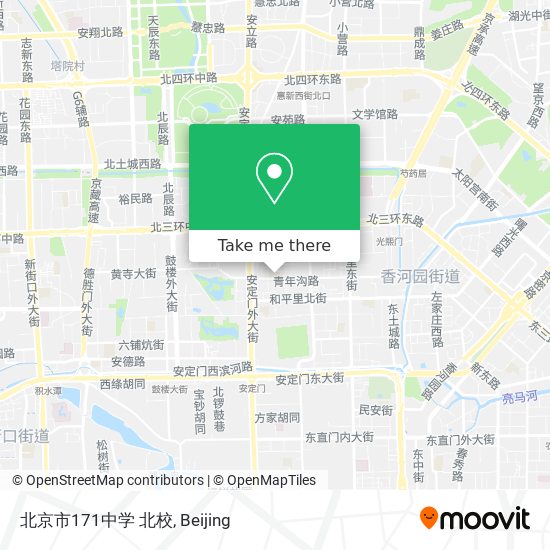 北京市171中学 北校 map