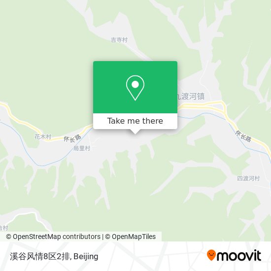 溪谷风情8区2排 map