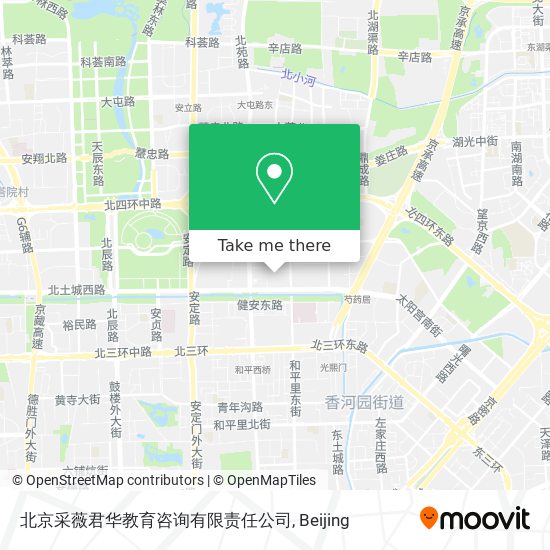 北京采薇君华教育咨询有限责任公司 map