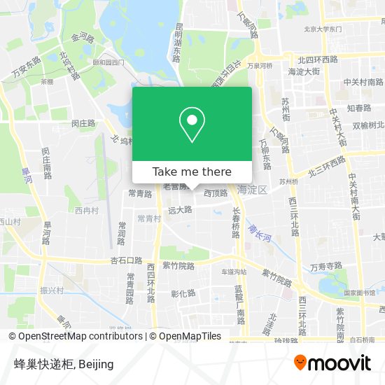 蜂巢快递柜 map