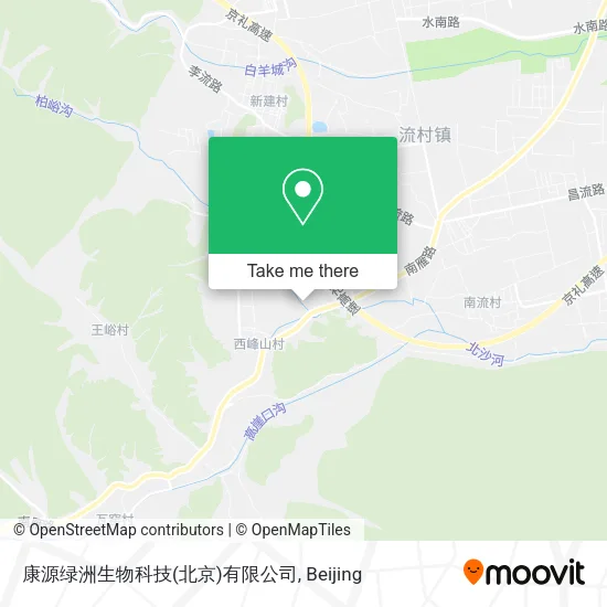 康源绿洲生物科技(北京)有限公司 map