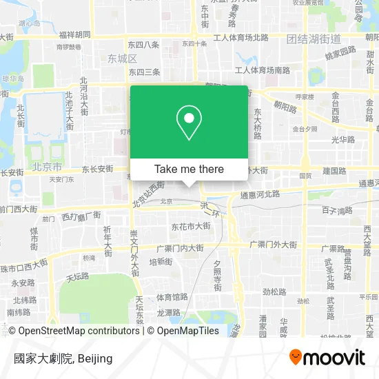 國家大劇院 map