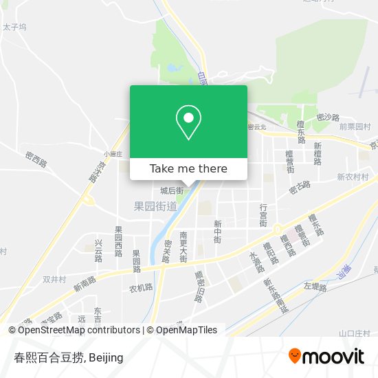 春熙百合豆捞 map
