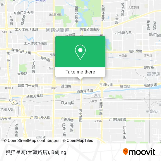 熊猫星厨(大望路店) map