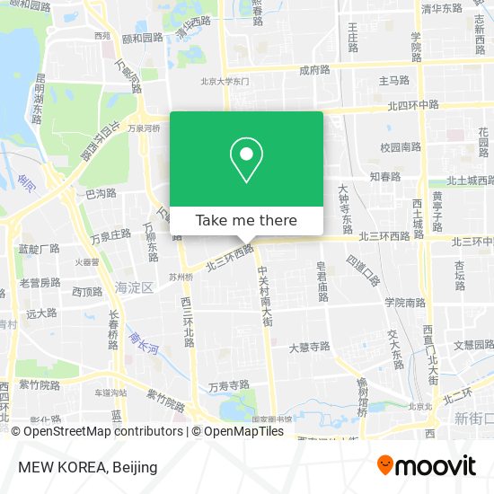 MEW KOREA map